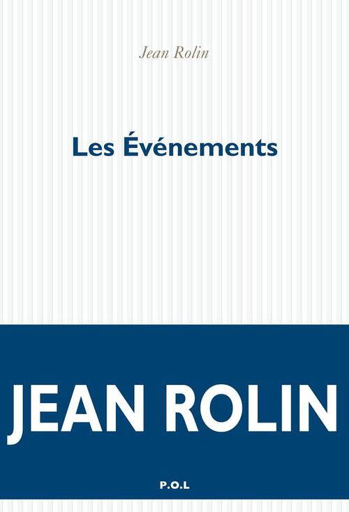 ebook cover of Les Événements, by Jean Rolin