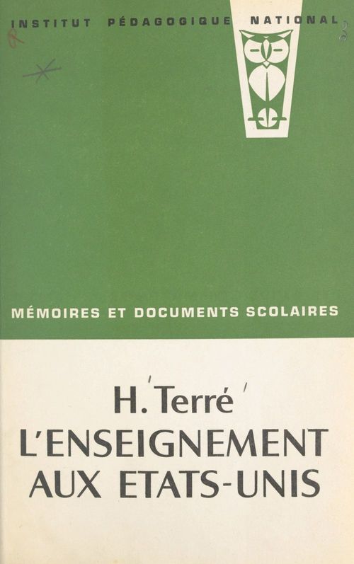 ebook cover of Institut pédagogique national, by Helene Terre