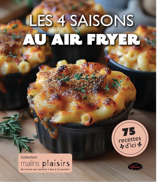 ebook cover of Les 4 saisons au air fryer, by Les Malins