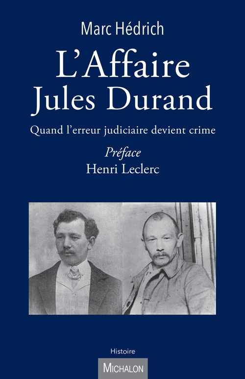 ebook cover of L'Affaire Jules Durand, by Marc Hédrich