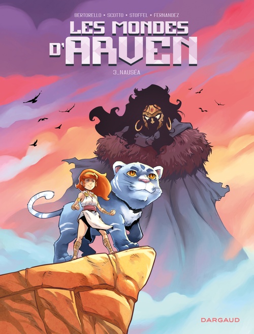 Couverture ebook de Les mondes d'Arven - Tome 3 - Nauséa, de Eric Stoffel, Yvon Bertorello, Serge Scotto, Cédric Fernandez