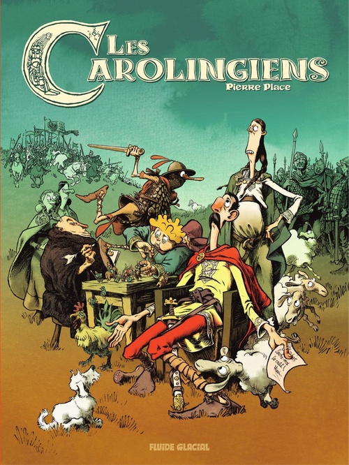 Couverture ebook de Les Carolingiens, de Pierre Place