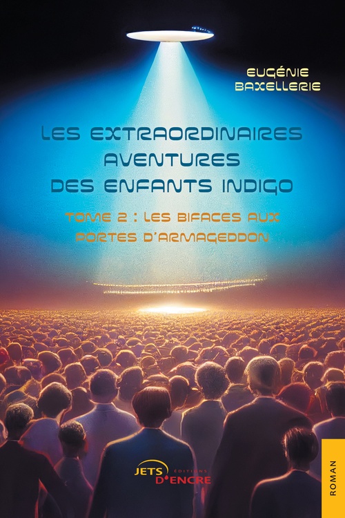 Couverture ebook de Les extraordinaires aventures des enfants indigo, de Eugénie Baxellerie