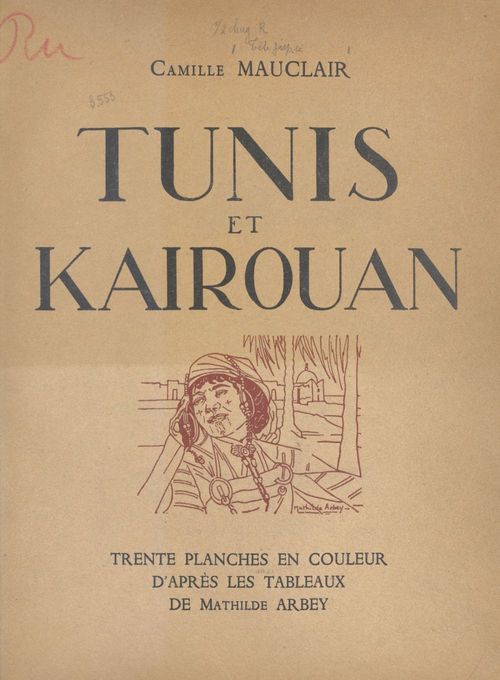 Couverture ebook de Tunis et Kairouan, de Camille Mauclair