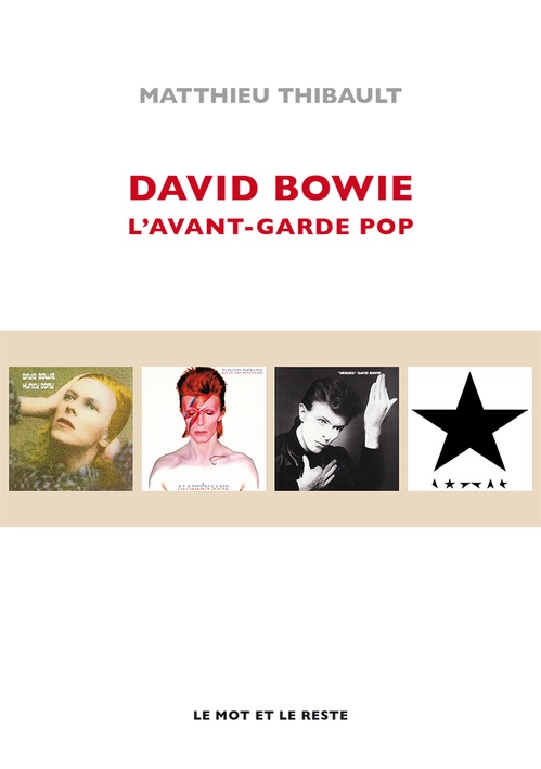 ebook cover of David Bowie, l'avant-garde pop, by Matthieu Thibault