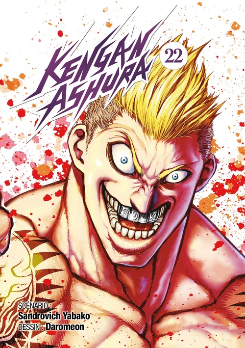 Couverture ebook de Kengan Ashura - Tome 22 - Kengan Ashura, de Sandrovich Yabako