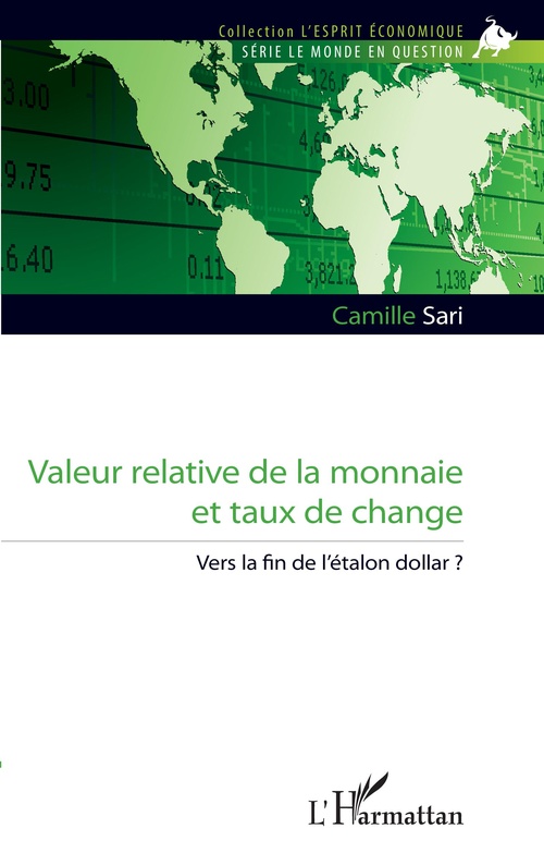 Couverture ebook de Valeur relative de la monnaie et taux de change, de Camille Sari