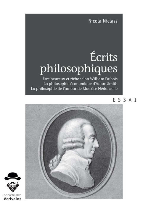 Couverture ebook de Écrits philosophiques, de Nicola Niclass
