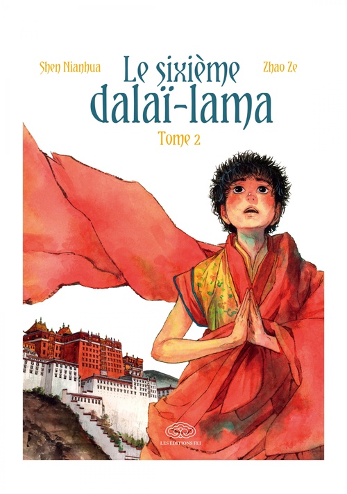 ebook cover of Le sixième dalaî-lama - Tome 2, by Qiang Guo, Ze Zhao