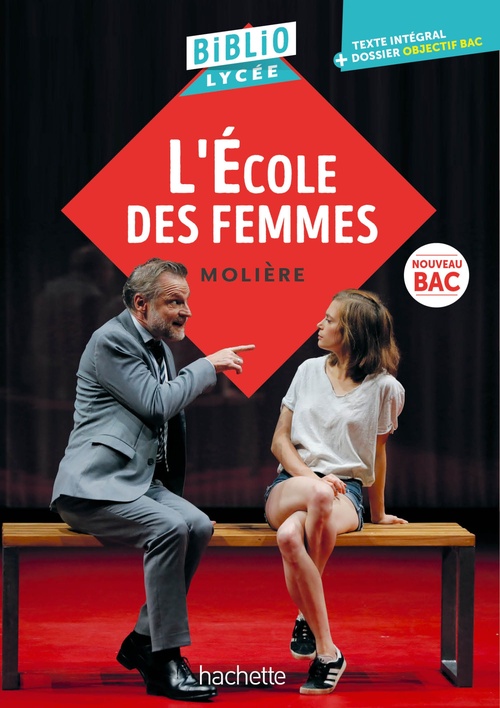 ebook cover of BiblioLycée L'Ecole des femmes, by Jean-Baptiste Molière (Poquelin dit)