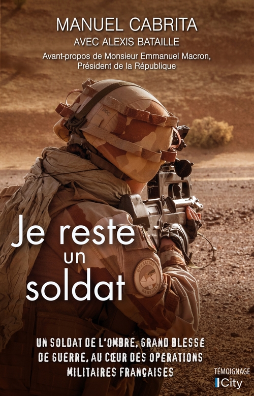 ebook cover of Je reste un soldat, by Manuel Cabrita
