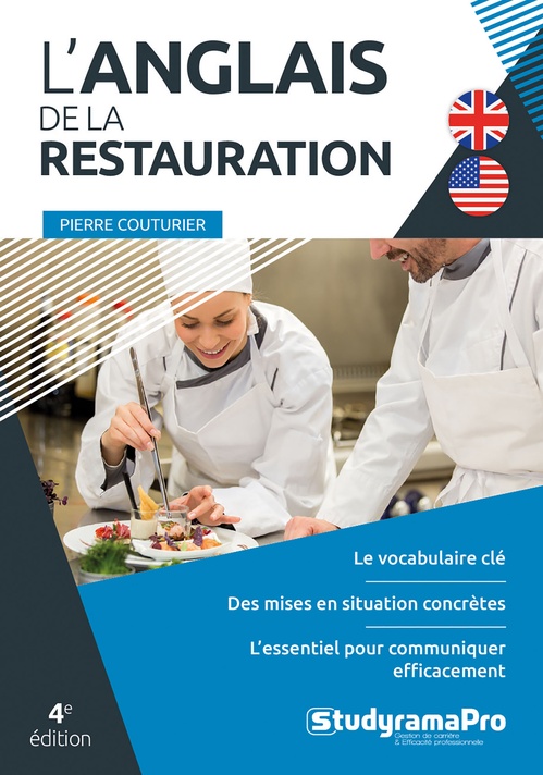 Couverture ebook de L'anglais de la restauration, de Pierre Couturier