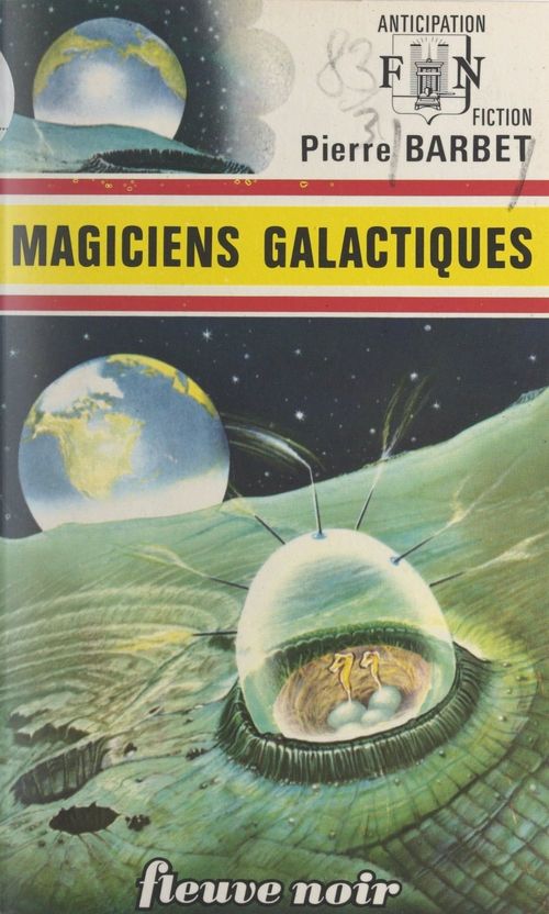 ebook cover of Magiciens galactiques, by Pierre Barbet
