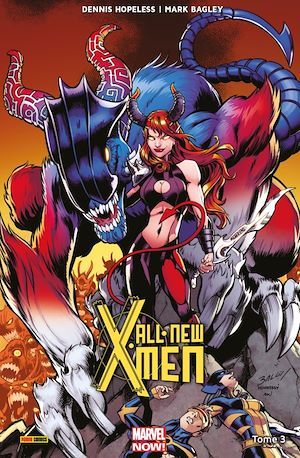 ebook cover of All-New X-Men T03, by Dennis Hopeless