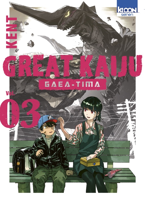 Couverture ebook de Great Kaiju Gaea-Tima T03, de Kent