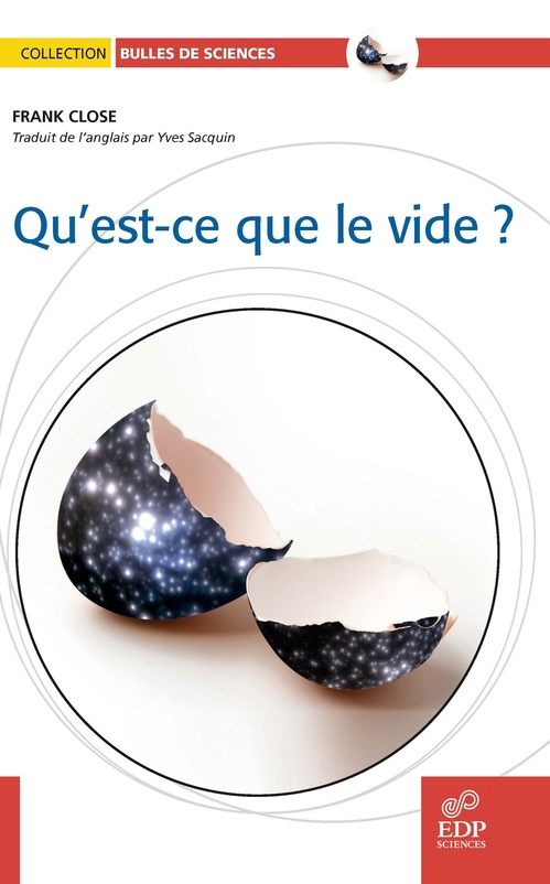Couverture ebook de Qu'est-ce que le vide ?, de Frank Close