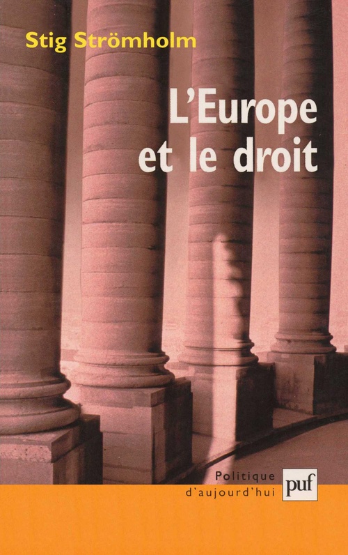 ebook cover of L'Europe et le droit, by Stig Stromholm