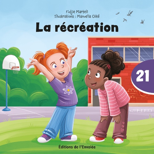 Couverture ebook de La récréation, de Fidjie Martel