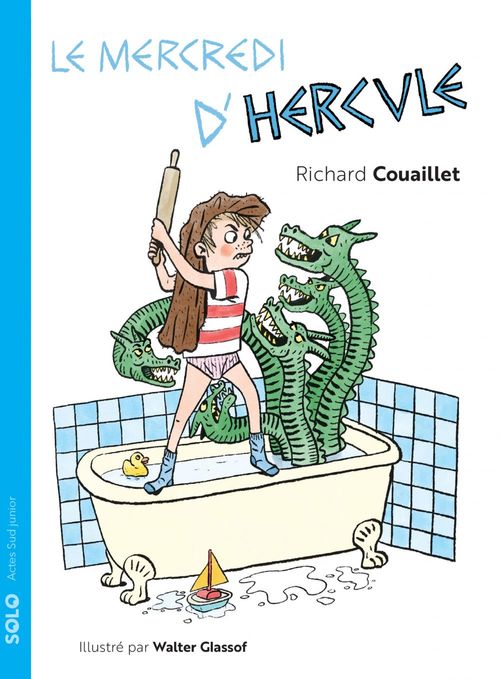 Couverture ebook de Le mercredi d'hercule, de Richard Couaillet, Walter Glassof