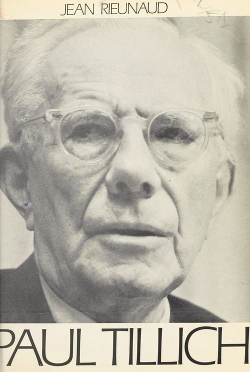 Couverture ebook de Paul Tillich, de Jean Rieunaud