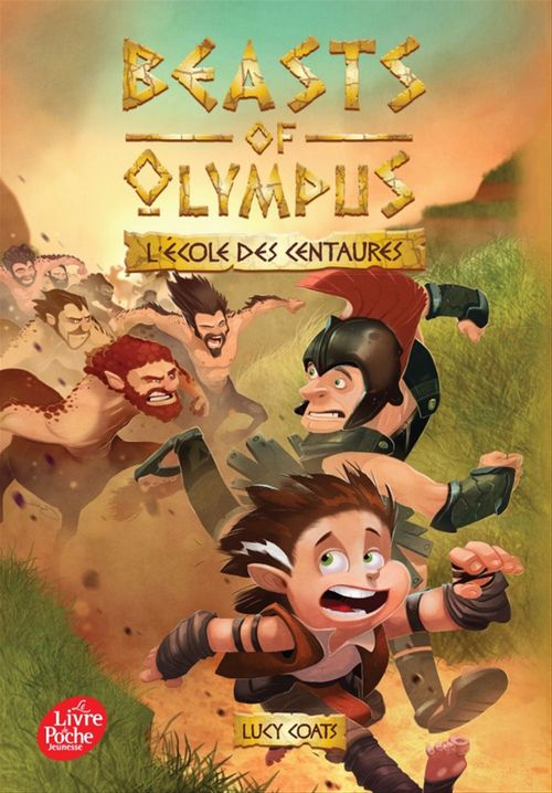 ebook cover of Beasts of Olympus - Tome 5 - L'école des Centaures, by Lucy Coats