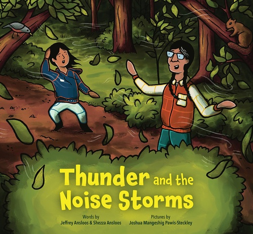 Couverture ebook de Thunder and the Noise Storms, de Jeffrey Ansloos, Shezza Ansloos