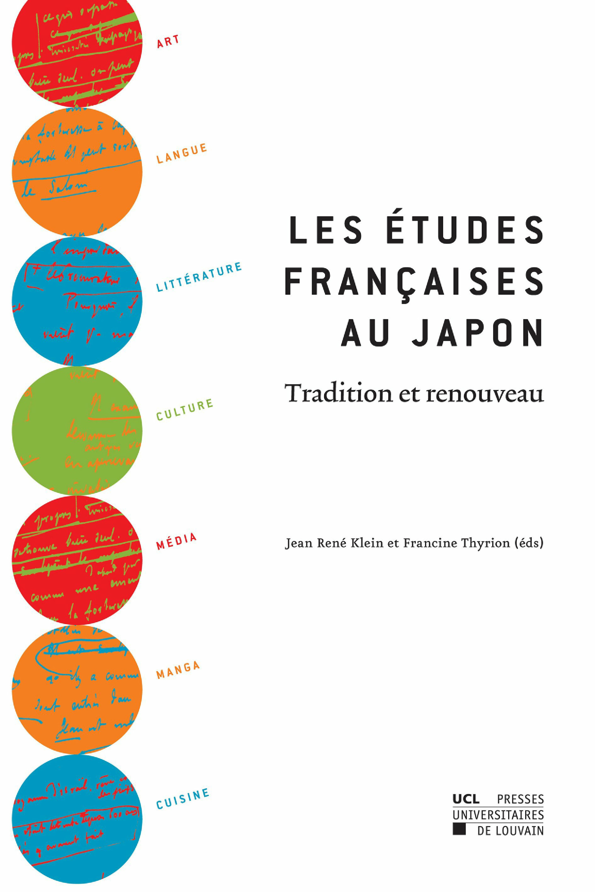 ebook cover of Les études françaises au Japon, by Jean-rené Klein, Francine Thyrion
