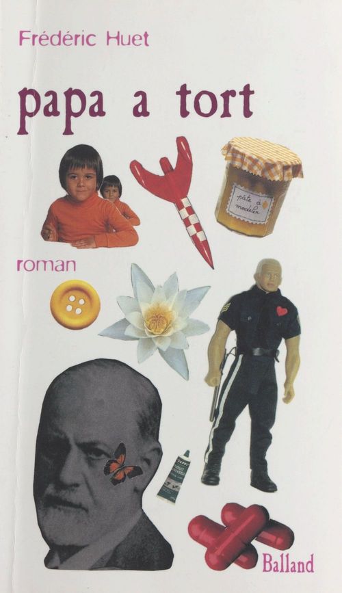 ebook cover of Papa a tort, by Frédéric Huet