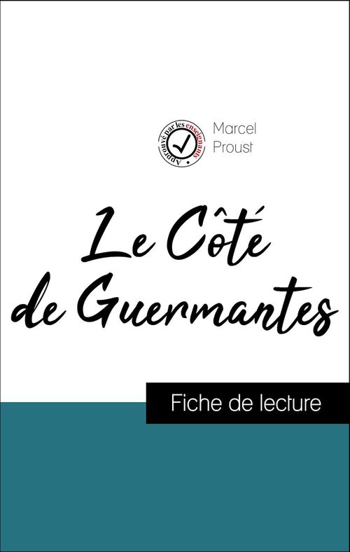 Couverture ebook de Analyse de l'oeuvre : Le Côté de Guermantes (résumé et fiche de lecture plébiscités par les enseignants sur fichedelecture.fr), de Marcel Proust