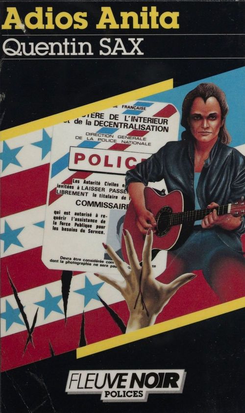 Couverture ebook de Spécial-police : Adios Anita, de Quentin Sax