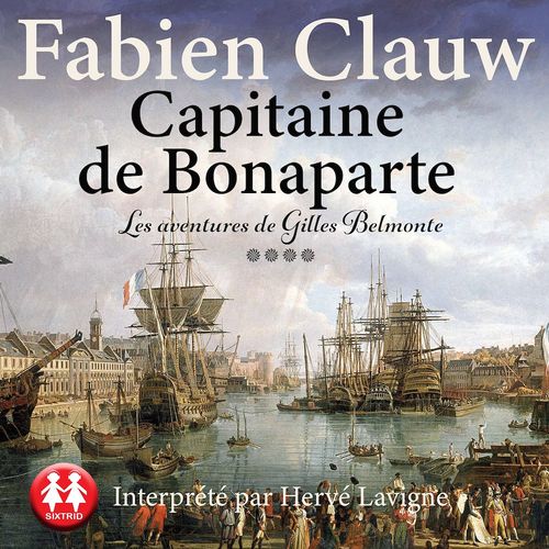 Couverture audiobook de Capitaine de Bonaparte, de Fabien Clauw