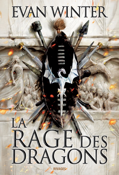 ebook cover of La rage des dragons, by Evan Winter