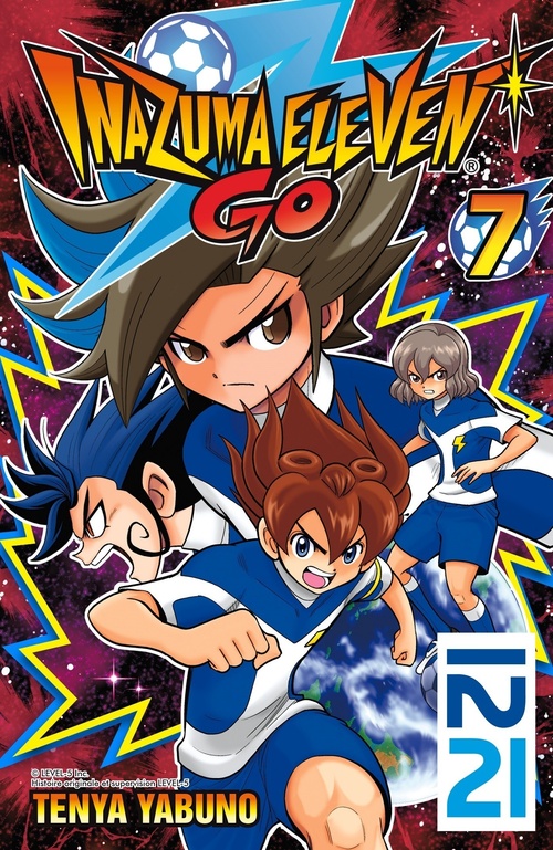 Couverture ebook de Inazuma Eleven Go ! - tome 7, de Ten'ya Yabuno