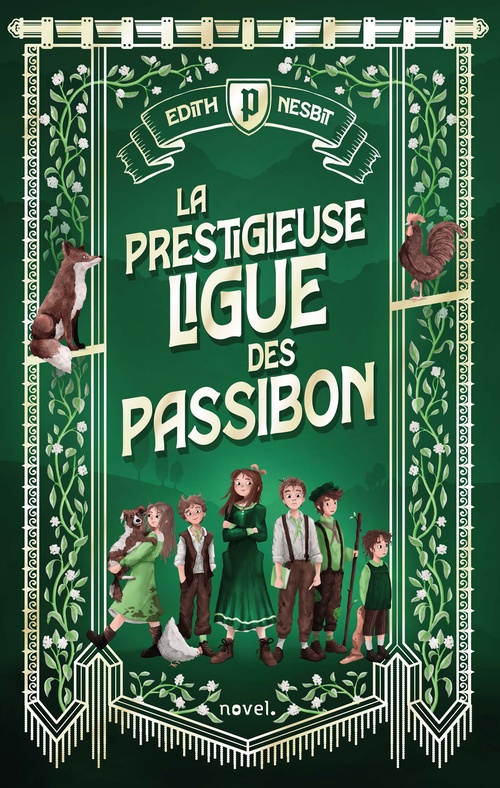 ebook cover of La Prestigieuse Ligue des Passibon, by Edith Nesbit