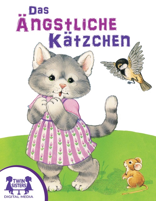 ebook cover of Das Ängstliche Kätzchen, by Roz Rosenbluth
