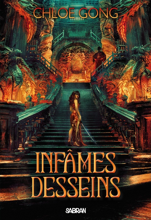 Couverture ebook de Dieux de chair et de mensonge - Tome 02 Infâmes desseins (e-book), de Chloe Gong