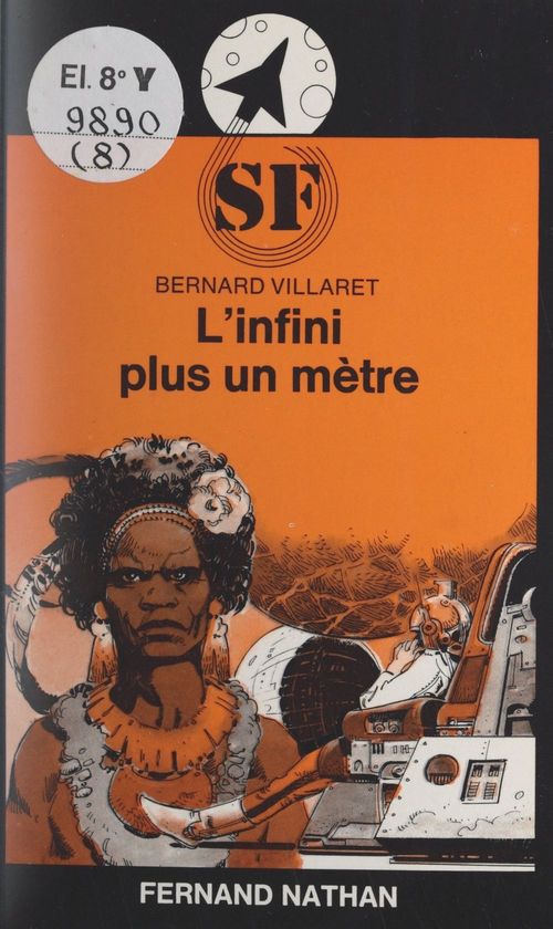 Couverture ebook de L'infini plus un mètre, de Bernard Villaret