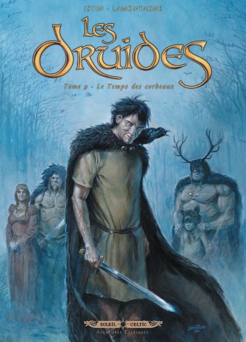 ebook cover of Les Druides T09 - Le Temps des corbeaux, by Jean-Luc Istin