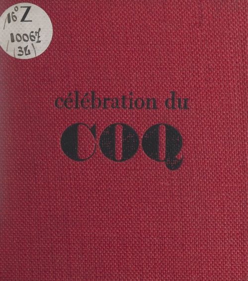 ebook cover of Célébration du coq, by Bernard Charbonneau