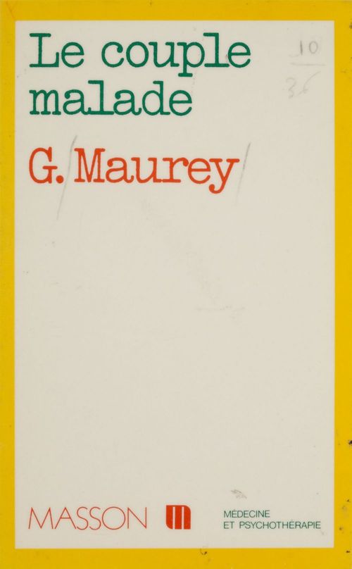 Couverture ebook de Le Couple malade, de Maurey G