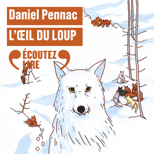 Couverture audiobook de L'oeil du loup, de Daniel Pennac