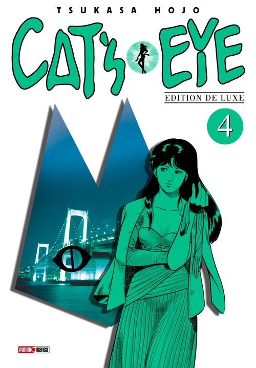 Couverture ebook de Cat's Eye Edition De Luxe T04, de Tsukasa Hojo