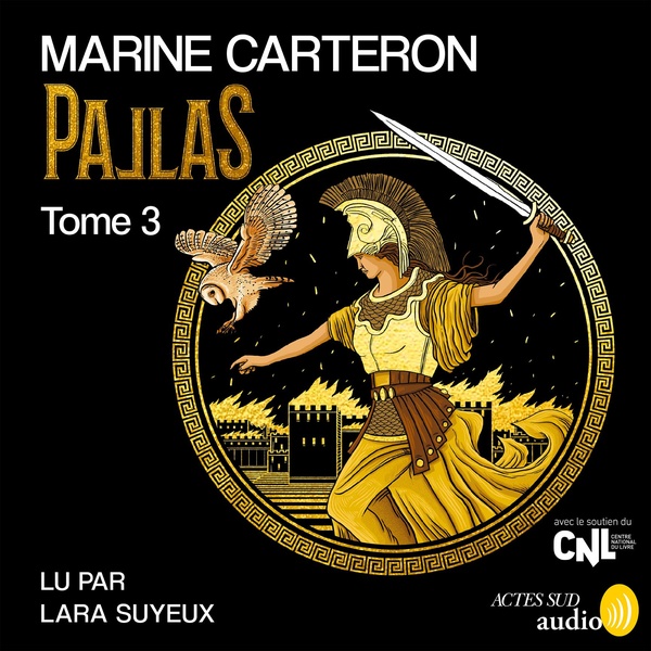 audiobook cover of Pallas. Tome 3, by Marine Carteron