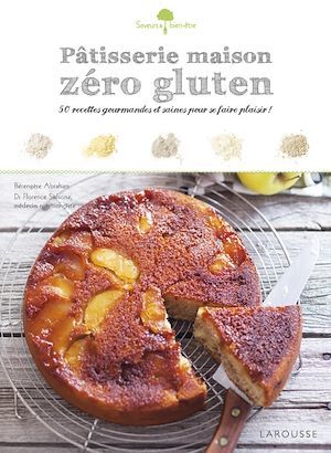 Couverture ebook de Pâtisserie maison zéro gluten, de Bérengère Abraham