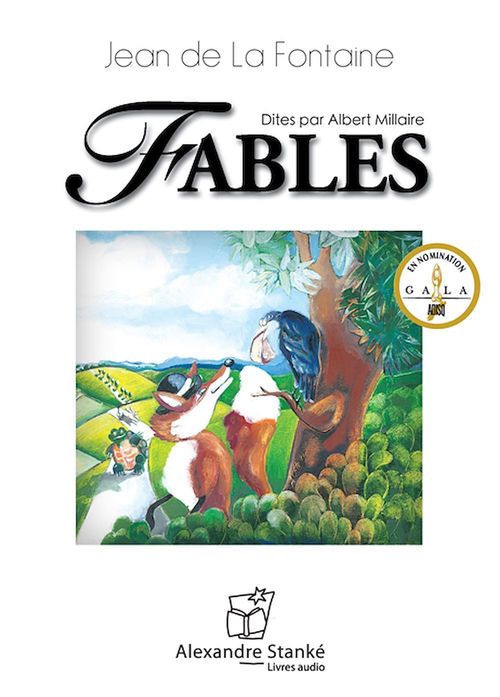 audiobook cover of Fables de Lafontaine, by Jean de La Fontaine