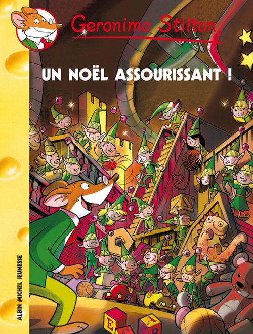 Couverture ebook de Un Noël assourissant !, de Geronimo Stilton, Titi Plumederat