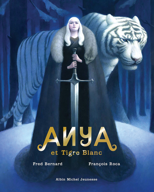 Couverture ebook de Anya et tigre blanc, de Fred Bernard