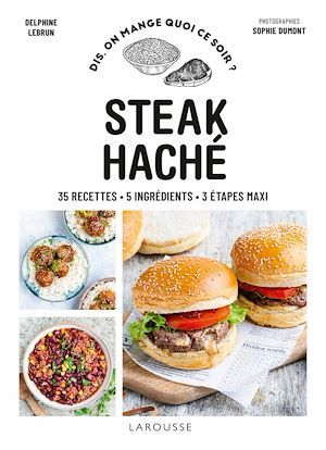 Couverture ebook de Steak haché, de Delphine Lebrun