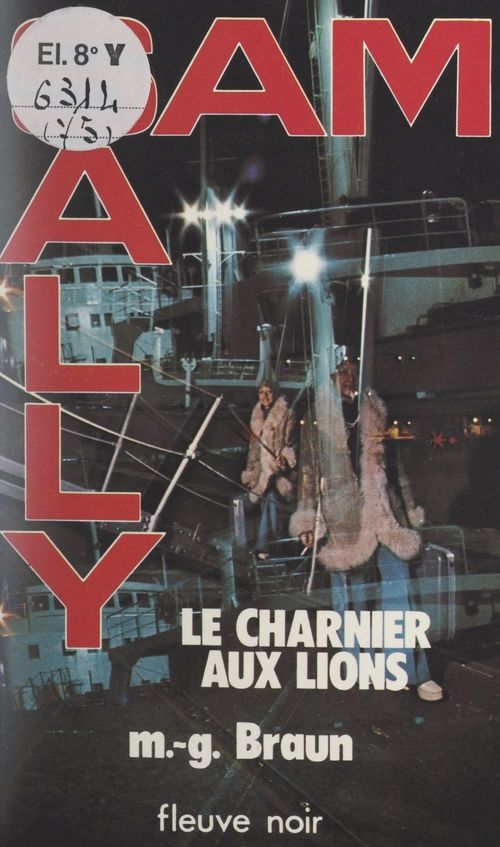 ebook cover of Le charnier aux lions, by M.-G. Braun