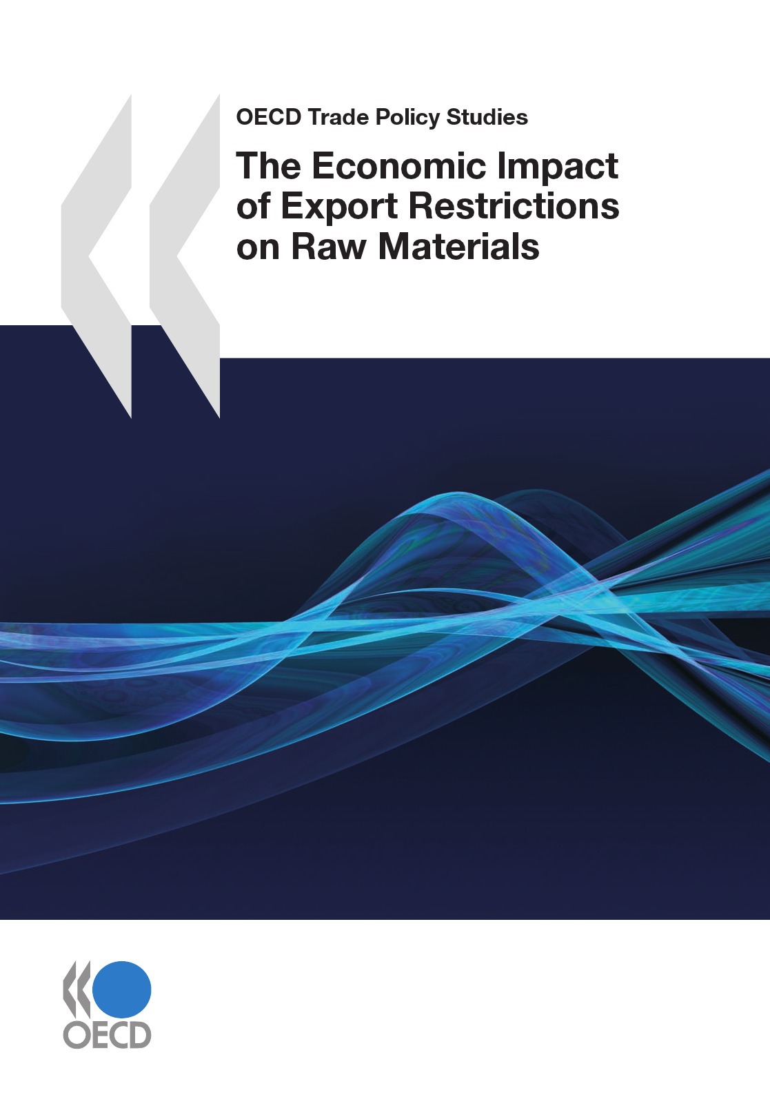 Couverture ebook de The Economic Impact of Export Restrictions on Raw Materials, de Collective